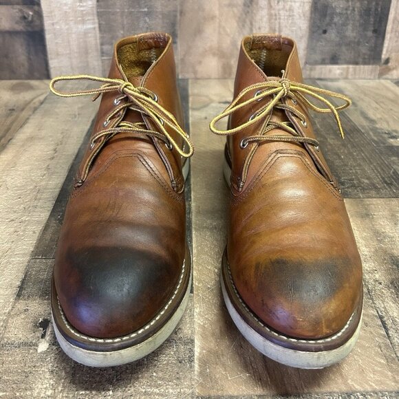 Red Wing 3140 Chukka Work Boots Mens 10 D - Picture 6 of 12